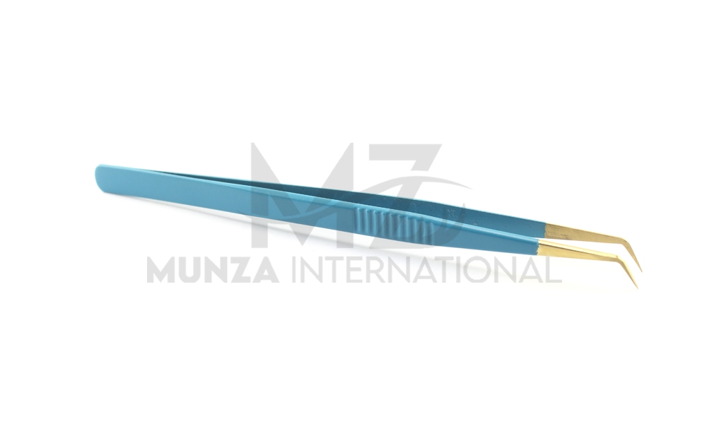Turquoise Gold Tweezers